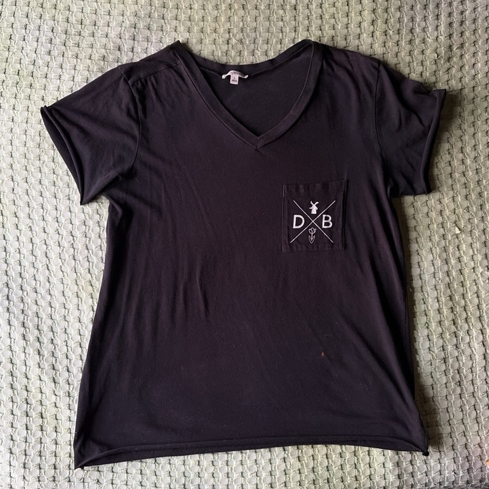 Vintage Dutch Bros V-neck shirt
